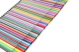 Color Pens Washable Art Markers Watercolor Fine Tip Pen with 36 Set for Coloring Books Drawing and Secret of Garden (36 Colors)