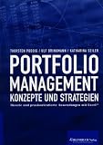 Produkt-Bild: Portfoliomanagement: Konzepte und Strategien: Theorie und praxisorientierte Anwendungen mit Excel