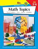 The 100+ Series Math Topics, Grades 3-4