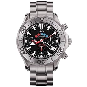 Click here to buy Omega Mens Seamaster Racing Titanium Automatic Chronometer Chronograph Watch #2269.52.00 by Omega.
