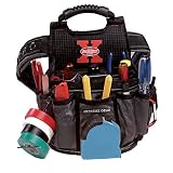 BucketBoss Extreme Gear 54017 Sparky Electricians Utility Pouch with Belt