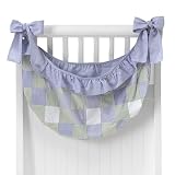 Patchwork Toy Bag - Blue