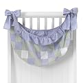 Patchwork Toy Bag - Blue