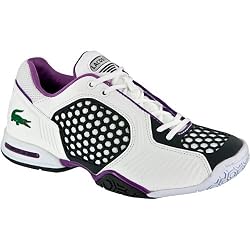 Lacoste Repel 2 Womens Tennis Shoes White/Dark Blue/Purple