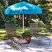 NEPTUNE 6FT TIKI BEACH PATIO MARKET UMBRELLA NEW blue color