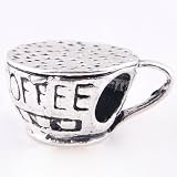 Coffee Cup Charm for Pandora Bracelets - Pandora Necklaces