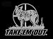 Take Em Out Upstream Images Silver Vinyl Wildlife Car Truck Window Decal Sticker