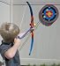 High Quality Toy Archery Bow and Arrow Set with Target and 3 Sucction Arrows
