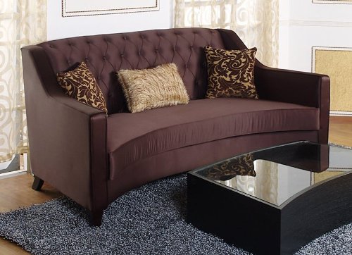 Eggplant Armen Living Portico Sofa