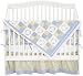 Sophia's Blossom 4-Piece Patchwork Crib Bedding Set