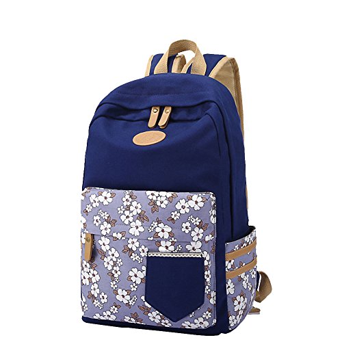 Artone canvas floral printed casual daypack lightweight…