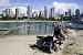 Wallmonkeys Peel and Stick Wall Decals - View from Stanley Park Vancouver - Removable Graphic