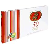Jelly Belly Jelly Beans, 50 Flavors, 21-Ounce Gold-Stripe Gift Box (Pack of 2)