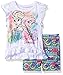 Disney Baby Girls' Frozen Bike Short Set with Tulle Top