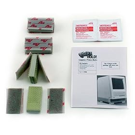Quakehold! 5/8-Inch Computer / Printer Securing Blocks #2200