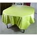 Carmagnole Tone on Tone Coated Green French Tablecloth 65 by 100 inches