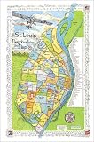 St. Louis Neighborhood Map (Maps & Atlases)