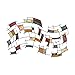 SEI Furniture Abstract Wall Art Deco - Gold Brushed Finish - Unique 3D Construction Sculpture