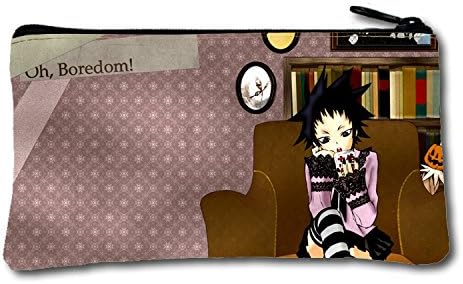 girl chair creativity telephone room Pencil Case School Pencil Case Great Workmanship (Two Sides)