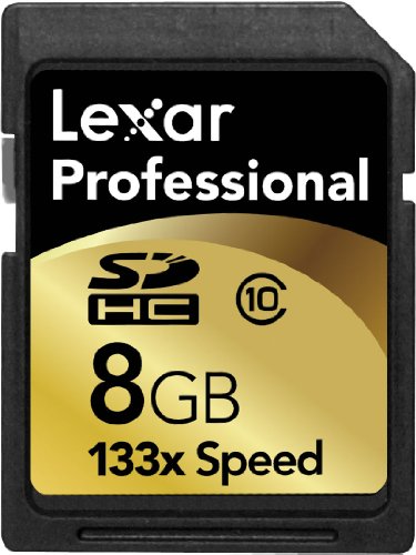Lexar 8GB 133x Professional SDHC Card