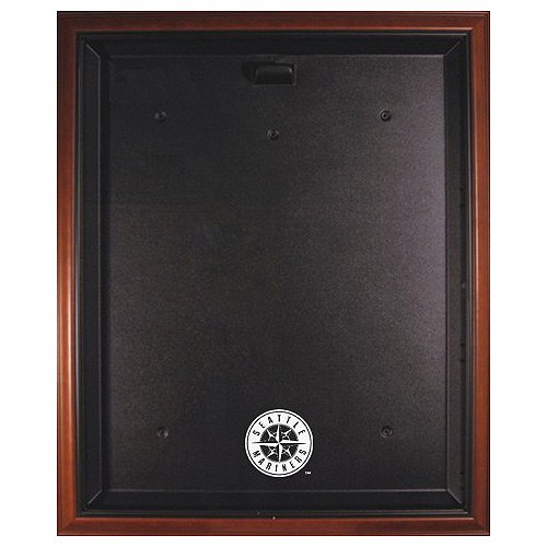 Mounted Memories Seattle Mariners Brown Framed Logo Jersey Case