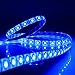 SUPERNIGHT DC12V 16.4Ft Blue 5050SMD 300LED Waterproof Flexible LED Light Strip