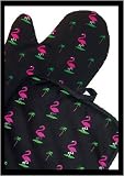 Flamingo Oven Mitt Potholder Set Gifts & Gift Ideas