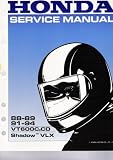 Honda Service Manual (88-89 91-94 vt600c,cd, Shadow VLX)
