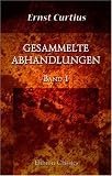 Gesammelte Abhandlungen: Band 1