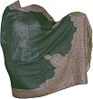 Jamavar Shawl Jacquard Wool Accessory 80 x 40 inches (jmwr543)