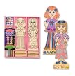 Melissa & Doug DYO WOODEN FASHION DOLLS