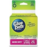 Glue Dots Micro Dot Roll, 325 Clear Dots
