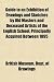 Guide to an Exhibition of Drawings and Sketches by Old Masters and Deceased Artists of the English School, Principally Acquired Between 1895