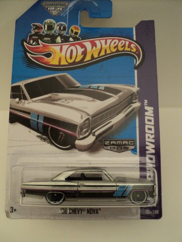 Hot Wheels 2013 ZAMAC #005 '66 Chevy Nova #231/250