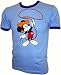 Apparel : Vintage 70's Walt Disney Mickey Mouse ringer iron-on t-shirt