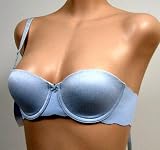 Jasmin : Jasmin Baby Blue Nudy Wing Convertible Bra #2707