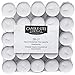 Candlelite 4231595 Candle-lite Unscented Tealight Bag, 50-Pack, White