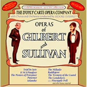 Operas of Gilbert and Sullivan by D'Oyly Carte Opera Company, Arthur Sullivan, W.S. Gilbert, Charles Mackerras, and Stanford Robinson (Audio CD - 2004) - Box set