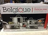 UPC 766360020231 product image for Belgique Stainless Steel Cookware, 11 Piece Set | upcitemdb.com