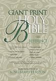 KJV Holy Bible Giant Print Reference, Platinum Edition