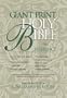 KJV Holy Bible Giant Print Reference, Platinum Edition