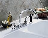Delta SBS-82310 Polished Chrome Kitchen Faucet w/ Side Spray