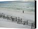 Walking along the Beach Canvas Print / Canvas Art - Artist Iris Greenwell