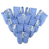 10prs Bamboo Charcoal Closet Fresheners by ThinkBamboo - Charcoal