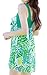 wantdo Women's One piece Bathing Swimsuit Greenbanana XL US 8-10