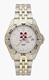 Mississippi State Bulldogs M State All Star Watch with Stainless Steel Band - Men's