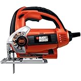 Black & Decker JS660 Jig Saw with Smart Select Dial, Orange