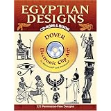 Egyptian Designs CD-ROM and Book (Dover Electronic Clip Art)