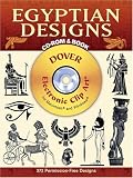 Egyptian Designs CD-ROM and Book (Dover Electronic Clip Art)