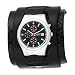 Red Monkey Designs Men's RM102G-CH Mark II Chronograph Black Leather Watch
